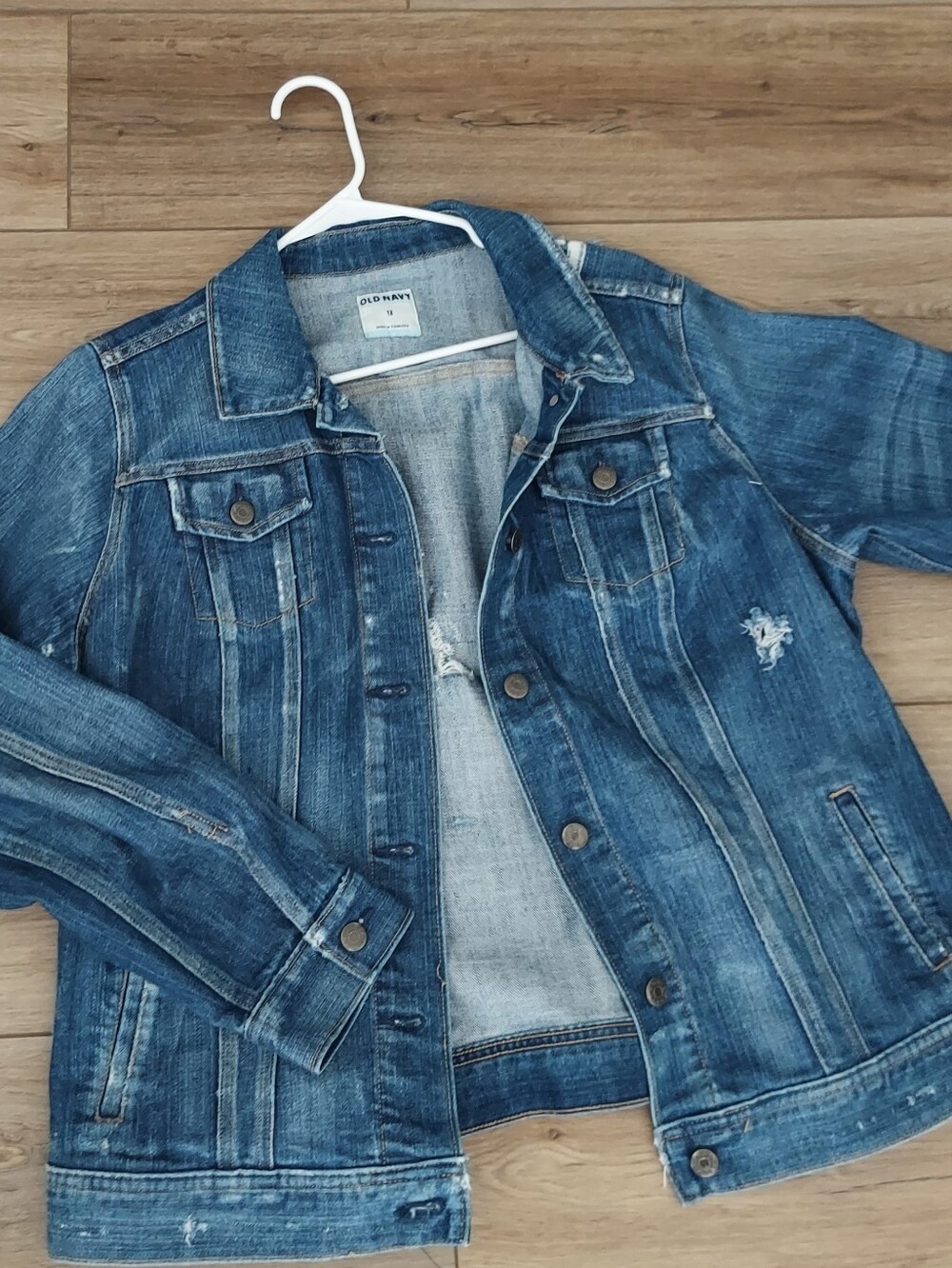 Old Navy Blue Denim Jeans Jacket - Classic Indigo